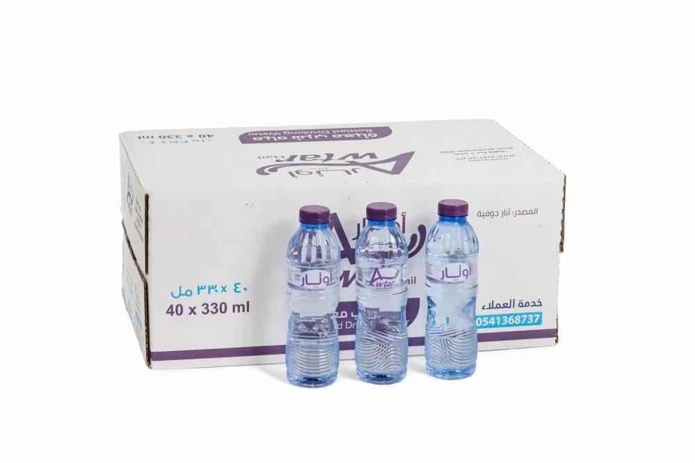 مياه أوتار حايل 330 مل – كرتون 40 عبوة