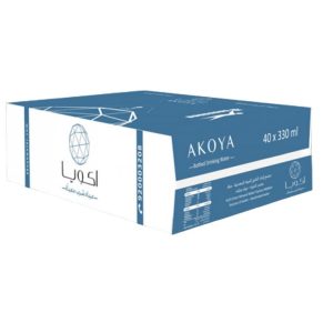 مياه أكويا 330 مل – كرتون 40 عبوة
